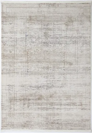 Paradiso Traditional Beige Blue Rug by Wild Yarn, a Contemporary Rugs for sale on Style Sourcebook