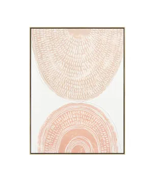 Whisper in Pink Wall Art Canvas 120cm x 80cm by Luxe Mirrors, a Artwork & Wall Decor for sale on Style Sourcebook