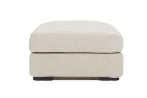 Long Beach Ottoman, Ivory, by Lounge Lovers by Lounge Lovers, a Ottomans for sale on Style Sourcebook