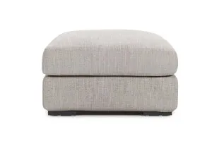 Long Beach Ottoman, Grey, by Lounge Lovers by Lounge Lovers, a Ottomans for sale on Style Sourcebook