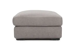 Long Beach Ottoman, Grey, by Lounge Lovers by Lounge Lovers, a Ottomans for sale on Style Sourcebook