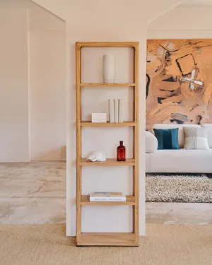 Maymai shelf with solid oak structure 60 x 193 cm by Kave Home, a Cabinets, Chests for sale on Style Sourcebook