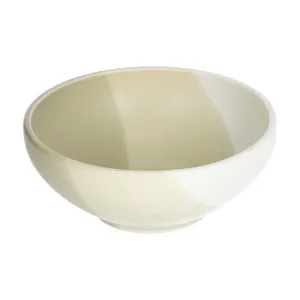 Sayuri large porcelain bowl in green and white by Kave Home, a Bowls for sale on Style Sourcebook