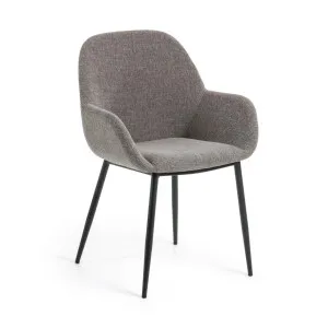 Konna light grey chair by Kave Home, a Dining Chairs for sale on Style Sourcebook