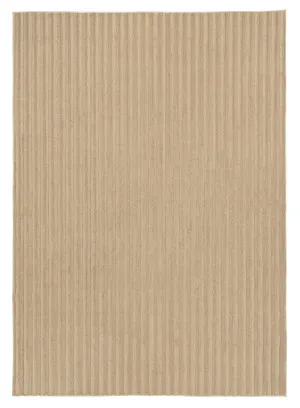 Sitti Beige Striped Washable Shag Rug by Miss Amara, a Shag Rugs for sale on Style Sourcebook