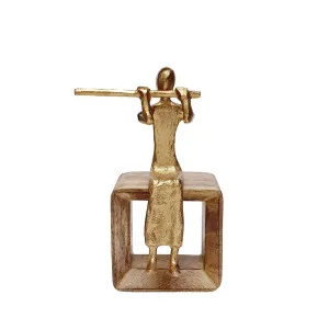 Olympus Musician Figurine by Florabelle Living, a Statues & Ornaments for sale on Style Sourcebook