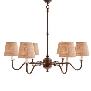 Prescot Chandelier Dark Bronze by Florabelle Living, a Pendant Lighting for sale on Style Sourcebook