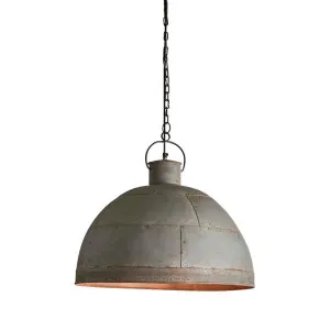 Granada Ceiling Pendant Medium Vintage Grey by Florabelle Living, a Pendant Lighting for sale on Style Sourcebook