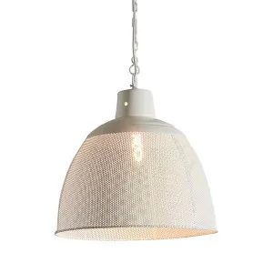 Riva Ceiling Pendant Medium Matt White by Florabelle Living, a Pendant Lighting for sale on Style Sourcebook