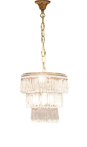 Eve Chandelier Three Tier Small by Florabelle Living, a Pendant Lighting for sale on Style Sourcebook