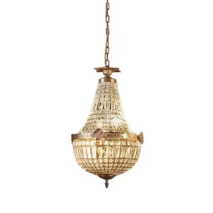 Empire Chandelier Medium by Florabelle Living, a Pendant Lighting for sale on Style Sourcebook