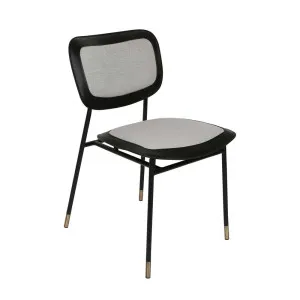 Seda Dining Chair Black by Florabelle Living, a Chairs for sale on Style Sourcebook