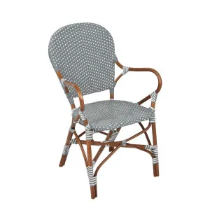 Mattise Rattan Chair Grey by Florabelle Living, a Chairs for sale on Style Sourcebook