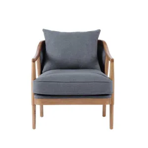 Asteria Armchair Linen Blend by Florabelle Living, a Chairs for sale on Style Sourcebook