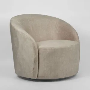 Sierra Swivel Chair Natural by Florabelle Living, a Chairs for sale on Style Sourcebook