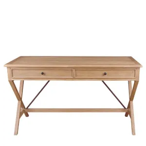 Amos Oak Desk by Florabelle Living, a Sideboards, Buffets & Trolleys for sale on Style Sourcebook