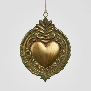 Raken Hanging Heart Ornament by Florabelle Living, a Christmas for sale on Style Sourcebook