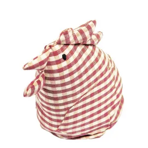 Henrietta Gingham Doorstop Fig by Florabelle Living, a Doormats for sale on Style Sourcebook