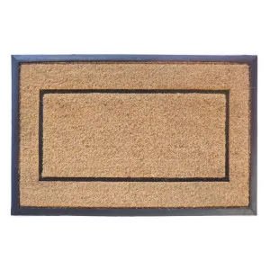 Colombo Coir Doormat with Vinyl Backing Large 60x90 by Florabelle Living, a Doormats for sale on Style Sourcebook