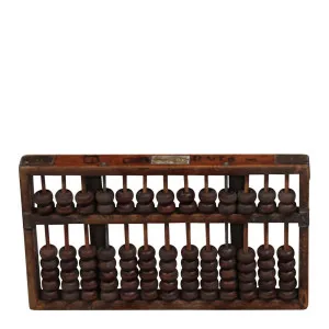 Newton Antique Wooden Abacus by Florabelle Living, a Statues & Ornaments for sale on Style Sourcebook