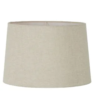 Linen Drum Lamp Shade Xxl Light Natural by Florabelle Living, a Lamp Shades for sale on Style Sourcebook