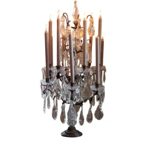 Estella Candelabra Large Brass by Florabelle Living, a Lanterns for sale on Style Sourcebook