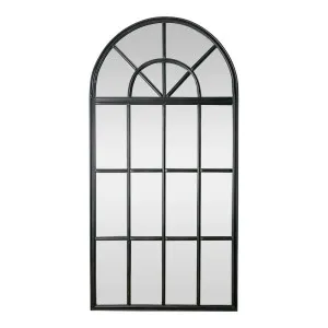 Large Iron Arch Mirror With Panes by Florabelle Living, a Mirrors for sale on Style Sourcebook