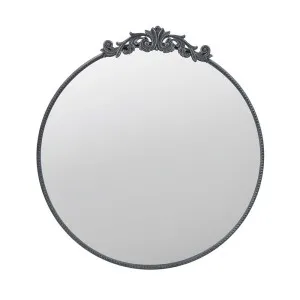 Dia Round Mirror Black by Florabelle Living, a Mirrors for sale on Style Sourcebook