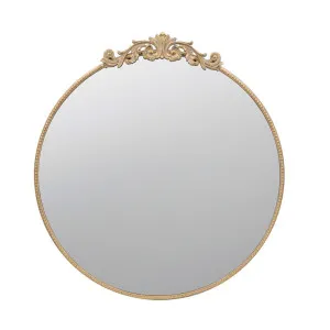 Dia Round Mirror Gold by Florabelle Living, a Mirrors for sale on Style Sourcebook