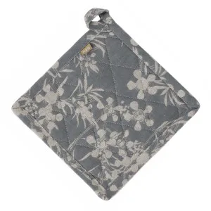 Myrtle Pot Holder Slate by Florabelle Living, a Oven Mitts & Potholders for sale on Style Sourcebook