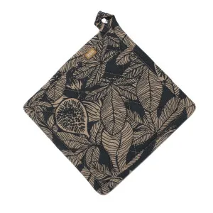 Fig Tree Pot Holder Dark Slate by Florabelle Living, a Oven Mitts & Potholders for sale on Style Sourcebook