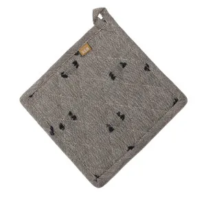 Tuft Pot Holder Dark Slate by Florabelle Living, a Oven Mitts & Potholders for sale on Style Sourcebook