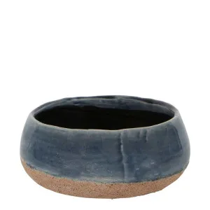 Dip Dye Ceramic Pot Small Blue by Florabelle Living, a Plant Holders for sale on Style Sourcebook