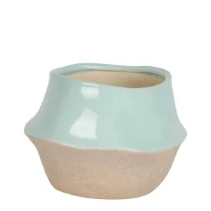 Sarol Ceramic Pot Small Soft Sage by Florabelle Living, a Plant Holders for sale on Style Sourcebook