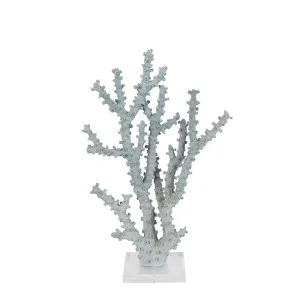 Santa Monica Coral On Stand Blue Skies Tall by Florabelle Living, a Statues & Ornaments for sale on Style Sourcebook