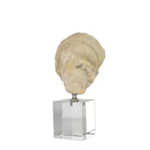 Oyster Polyresin Sculpture Small by Florabelle Living, a Statues & Ornaments for sale on Style Sourcebook