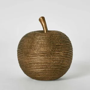 Apple Sculpture Bronze by Florabelle Living, a Statues & Ornaments for sale on Style Sourcebook