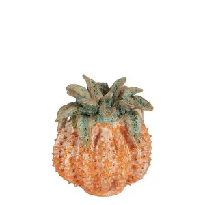 Pineapple Ceramic Sculpture Small Green Orange by Florabelle Living, a Statues & Ornaments for sale on Style Sourcebook