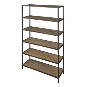 Denver Shelf Unit Dark Natural by Florabelle Living, a Sideboards, Buffets & Trolleys for sale on Style Sourcebook