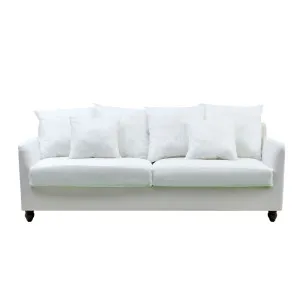 Noosa Hamptons 3 Seat Sofa Base & Cushion Inserts by Florabelle Living, a Sofas for sale on Style Sourcebook