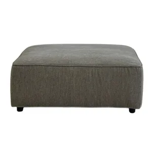 Barcelona Ottoman Grey by Florabelle Living, a Stools for sale on Style Sourcebook