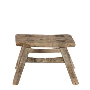 Shandong 120 Year Wooden Mini Stool by Florabelle Living, a Stools for sale on Style Sourcebook