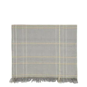 Textured Check Table Runner Ash by Florabelle Living, a Table Cloths & Runners for sale on Style Sourcebook