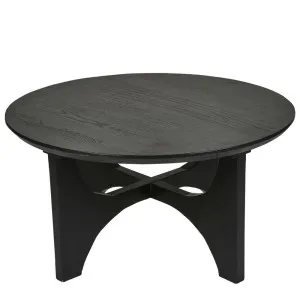 Zala Elm Coffee Table Black by Florabelle Living, a Coffee Table for sale on Style Sourcebook