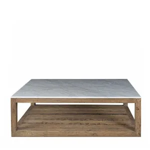 Denver Marble Coffee Table White by Florabelle Living, a Coffee Table for sale on Style Sourcebook