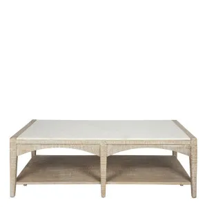 Cantara Marble Rectangle Coffee Table by Florabelle Living, a Coffee Table for sale on Style Sourcebook