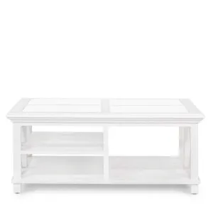 Sorrento Hamptons Square 120Cm Coffee Table White by Florabelle Living, a Coffee Table for sale on Style Sourcebook