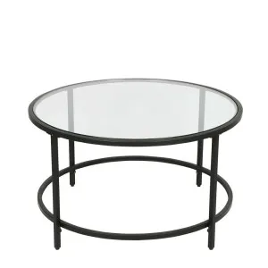 Maleny Coffee Table Black by Florabelle Living, a Coffee Table for sale on Style Sourcebook