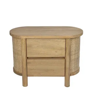 Coolum Bedside Table Natural by Florabelle Living, a Coffee Table for sale on Style Sourcebook