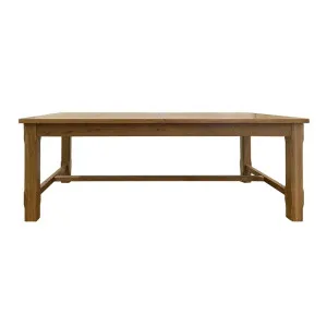 Balmoral Extendable 3.1 M Hamptons Oakwood Dining Table by Florabelle Living, a Coffee Table for sale on Style Sourcebook